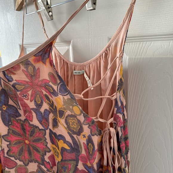 Kimchi Blue by Urban Outfitters Bohemian Mini Floral Dress Size Medium - Picture 7 of 9